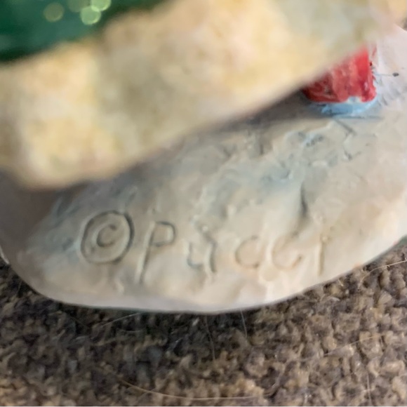 Vintage 1987 Signed Arnart Imports Santa Figurine Pucci - Picture 14 of 14